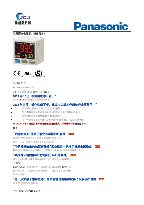 DP-101规格书