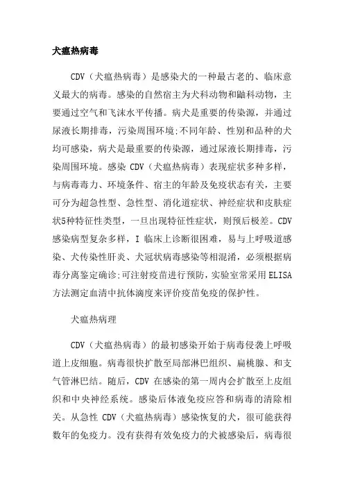 犬瘟热病毒