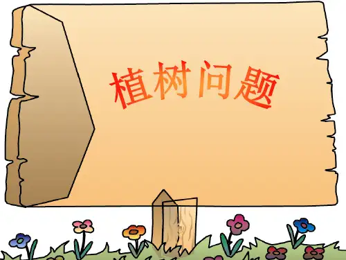三年级植树问题
