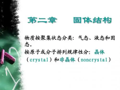 ch2-1固体结构