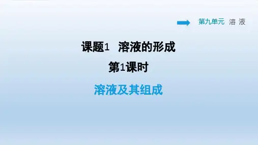 2021春人教版九年级化学下册 第9章 单元习题课件(付,280页)