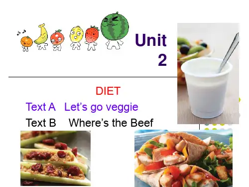 Teaching plan UNIT TWO V-5 大学英语第五册unit 2 教案