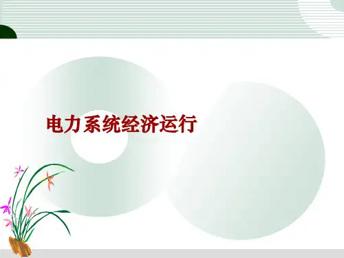 电网经济运行