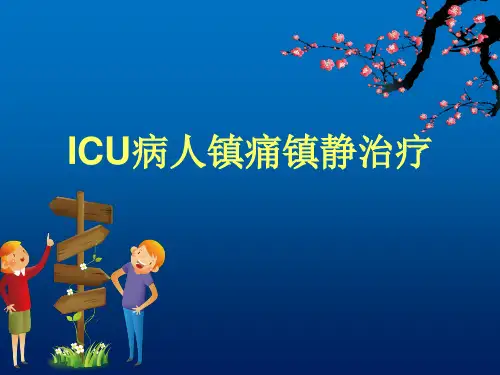 ICU病人镇痛镇静治疗ppt课件