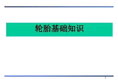轮胎PCR基础知识