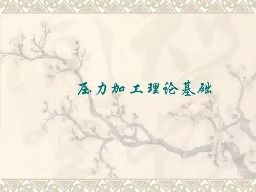 压力加工课(简单)