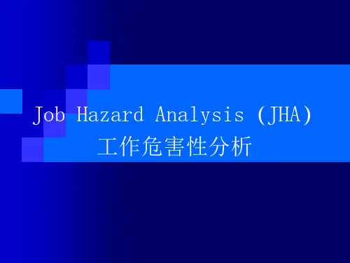 作业危害性分析.