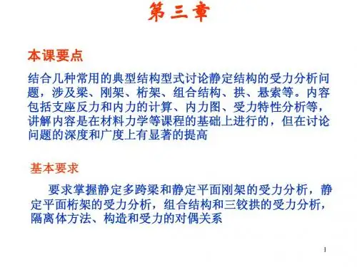 中国石油大学北京考研必备(结构力学课件)第03章