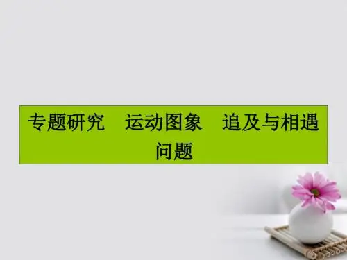 2017届高三物理一轮复习第一章运动的描述匀变速直线运动的研究专题研究课件
