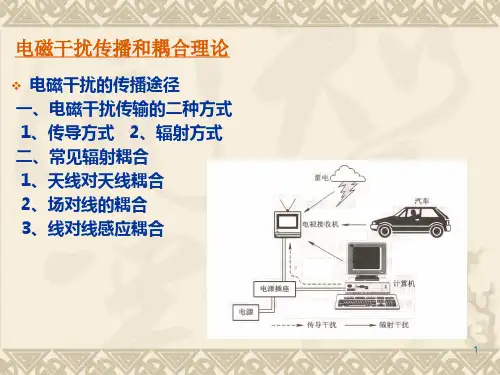 电磁干扰传播和耦合理论ppt课件