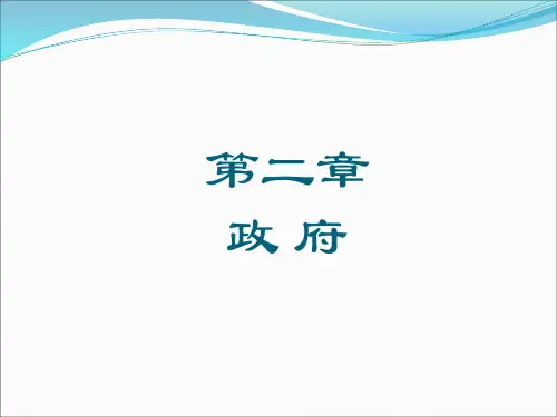 行政管理学2政府