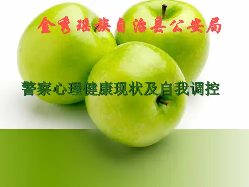 人民警察心理健康