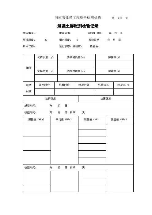 膨胀剂1