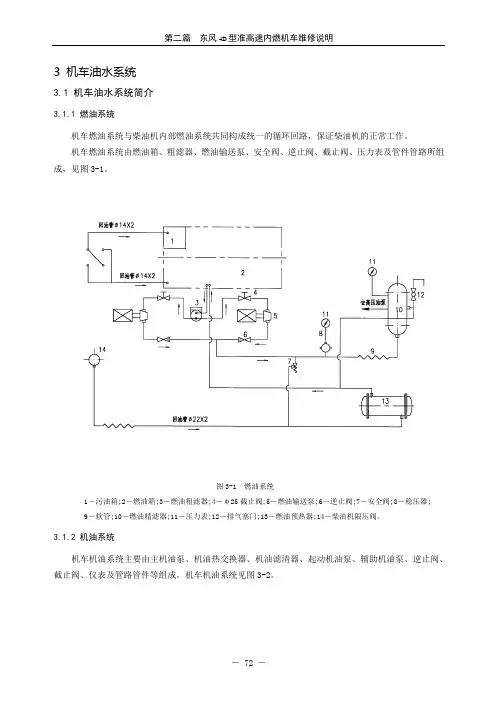 (完整版)DF4D型内燃机车油水系统要点