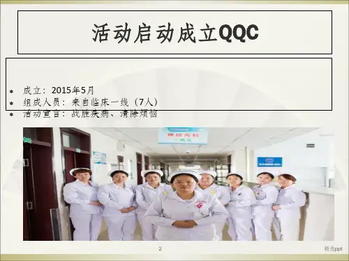 神经内科品管圈PPT课件