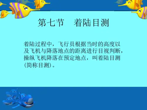 民用机飞行原理——着陆目测