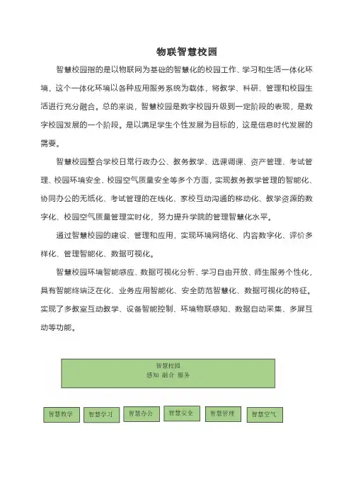 物联智慧校园