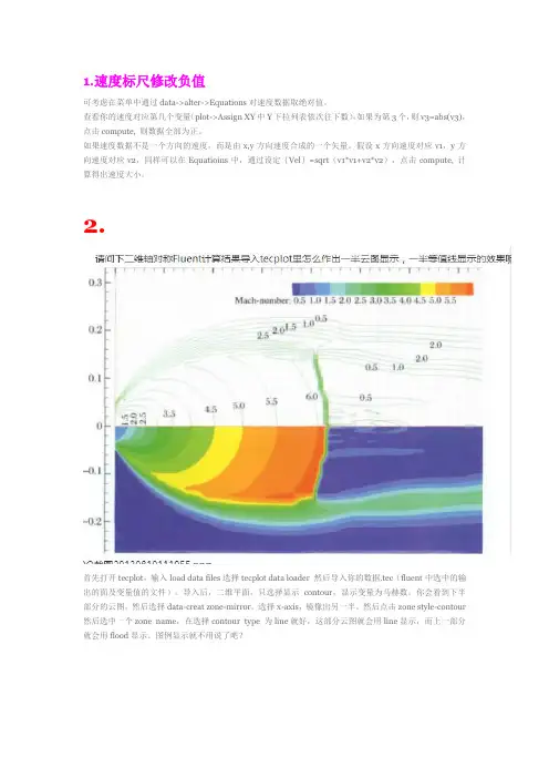 一些tecplot技巧