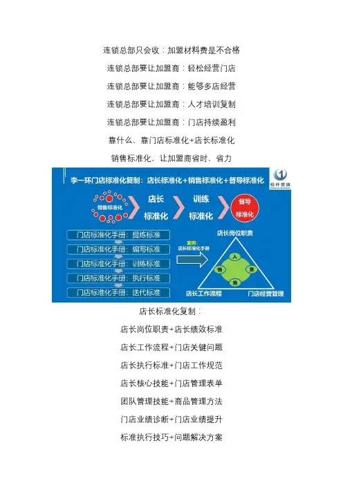 瑞幸咖啡门店标准化运营管理手册：咖啡店长标准化手册与咖啡奶茶连锁标准化