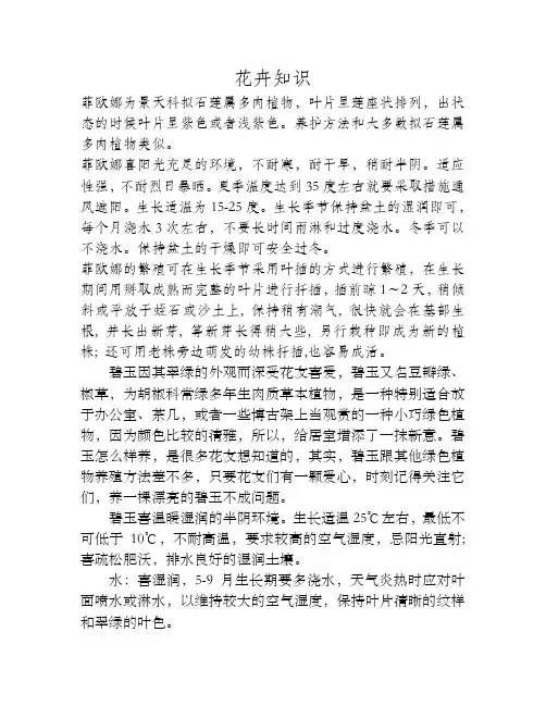 多肉植物菲欧娜怎么养？菲欧娜的养护方法