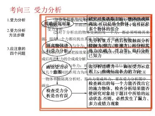 广西省南宁市第四十二中学高三物理复习课件 受力分析
