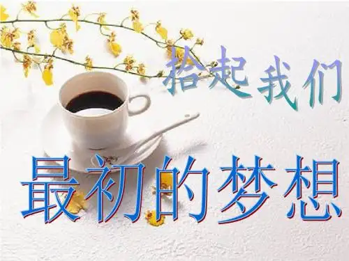 放飞梦想主题班会