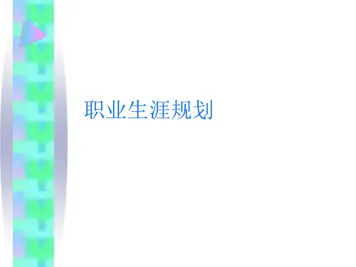 职业生涯规划教案