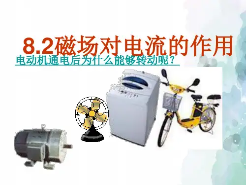 教科版物理九年级上册-教科九上8.2磁场对电流的作用课件2