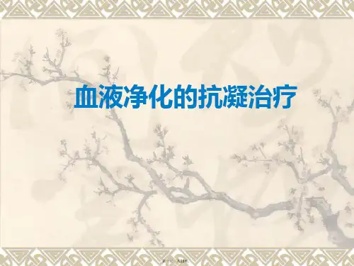 血液透析中抗凝方法
