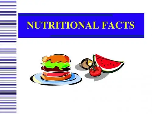 Nutritional Facts