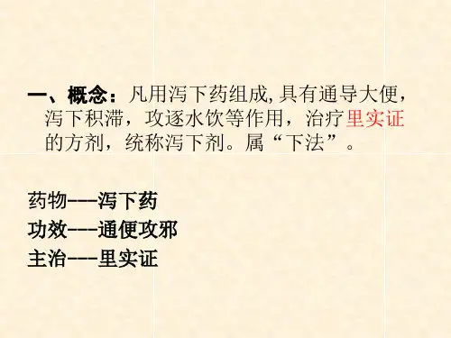 方剂与中成药第5章