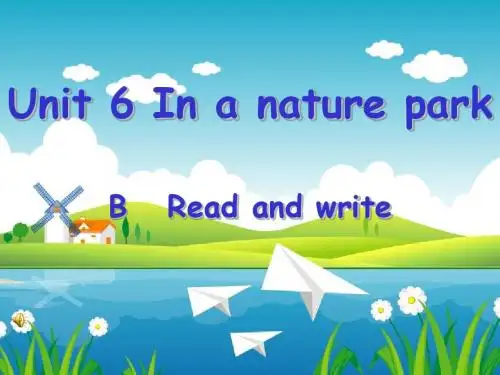 B Read and write
