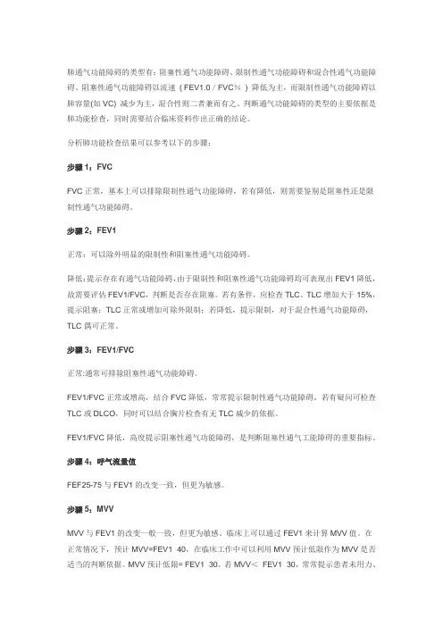肺功能