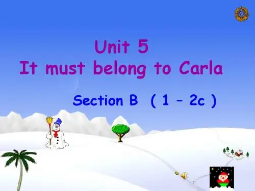 Unit5 Section B