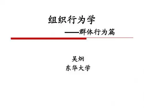 组织行为学2