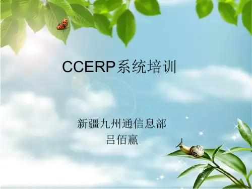 CCERP培训