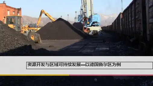 鲁教版高中地理必修 资源开发与区域可持续发展——以德国鲁尔区为例优品课件