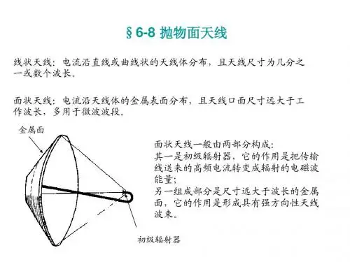 21抛物面天线