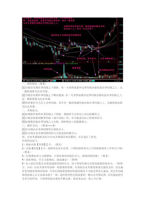 出水芙蓉 步步金摇 通达信指标公式源码