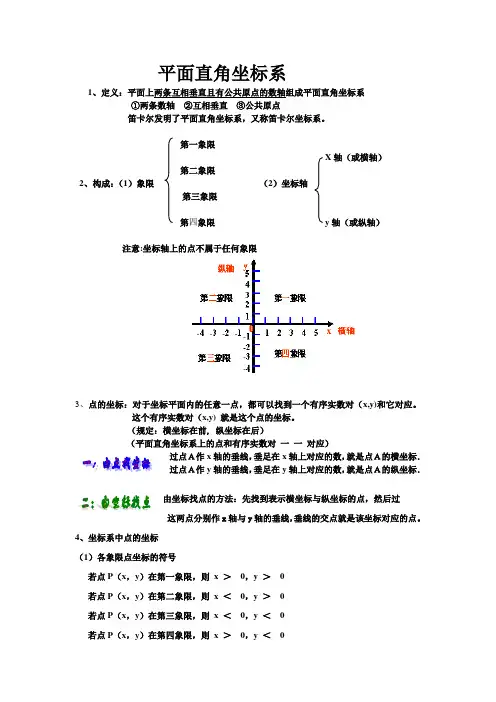 平面直角坐标系 2