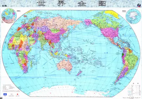 世界地图超高清像素级