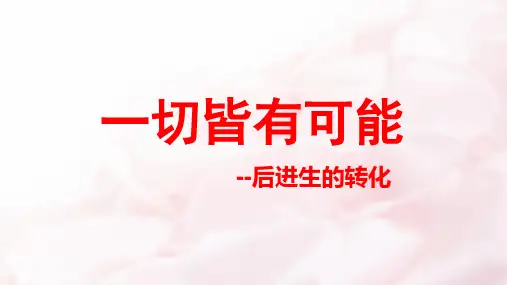 一切皆有可能