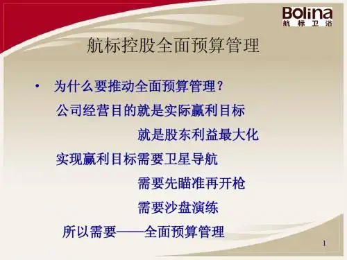 全面预算管理