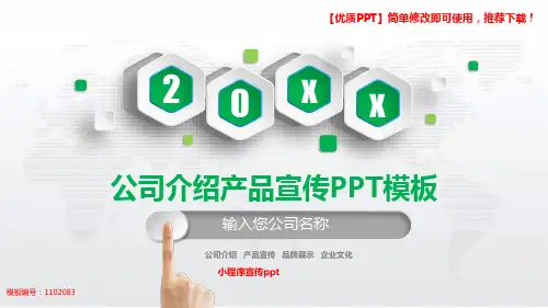 2018-2019最新小程序宣传ppt【精美ppt】