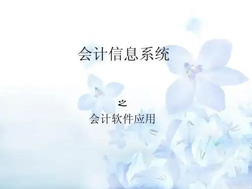 U8会计信息系统