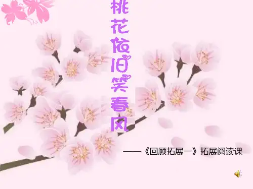 语文人教六年级上册回顾拓展一课件