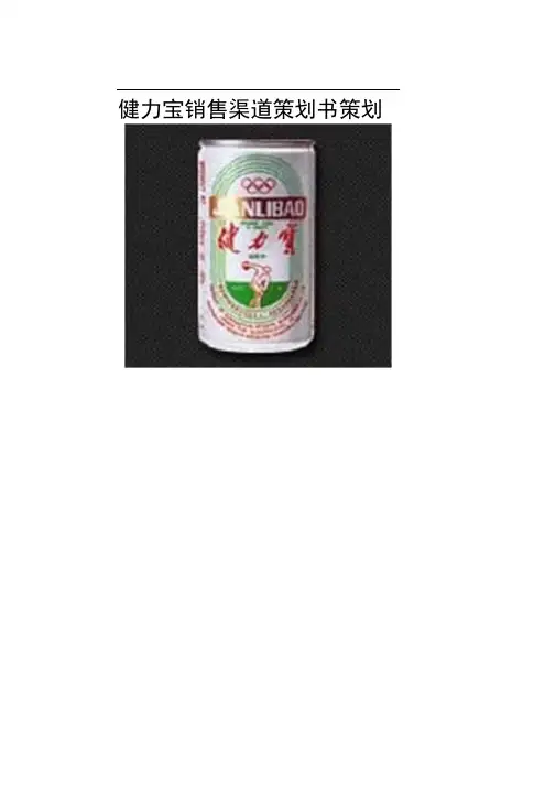 健力宝营销渠道策划书