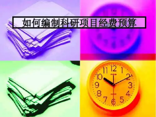标书-预算编制22页PPT