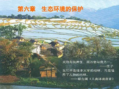 人口增长对生态环境的影响课件