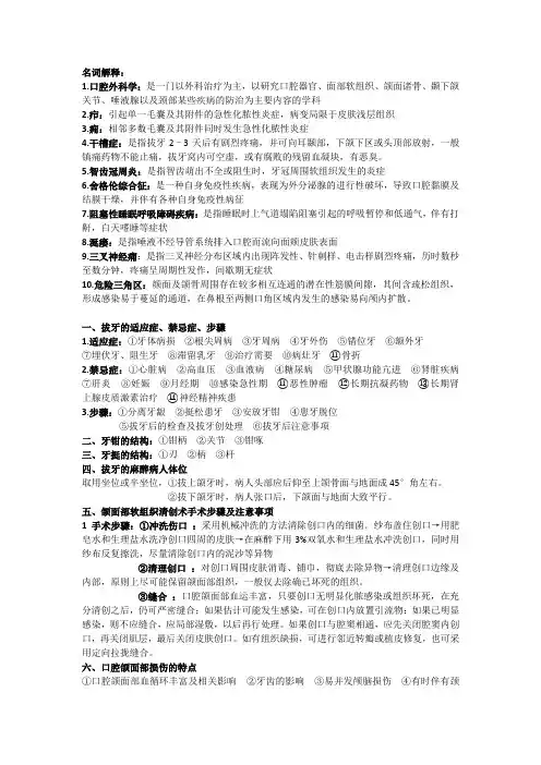 口腔颌面外科 2